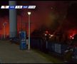 Fanii olteni au creat o atmosferă incendiară la partida dintre FC U Craiova 1948 și Rapid. Poliția a intervenit pentru a liniști lucrurile.