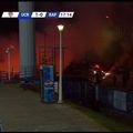 Fanii olteni au creat o atmosferă incendiară la partida dintre FC U Craiova 1948 și Rapid. Poliția a intervenit pentru a liniști lucrurile.