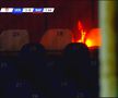 VIDEO Fanii și-au făcut de cap la meciul dintre FC U Craiova 1948 și Rapid! Intervenție în forță a jandarmilor