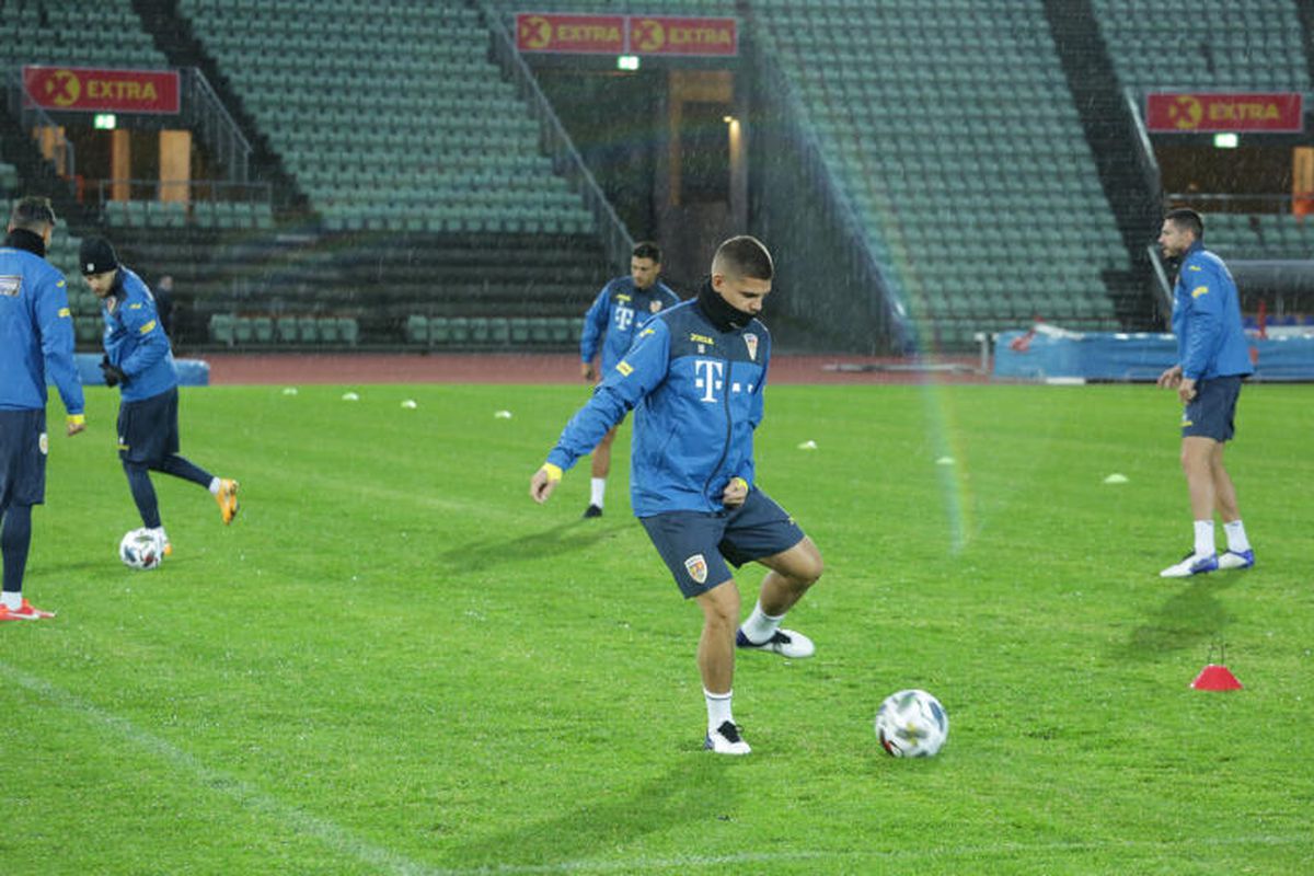 NORVEGIA - ROMÂNIA. VIDEO+FOTO „Tricolorii” au efectuat antrenamentul oficial într-un complex dedicat atletismului și rugby-ului