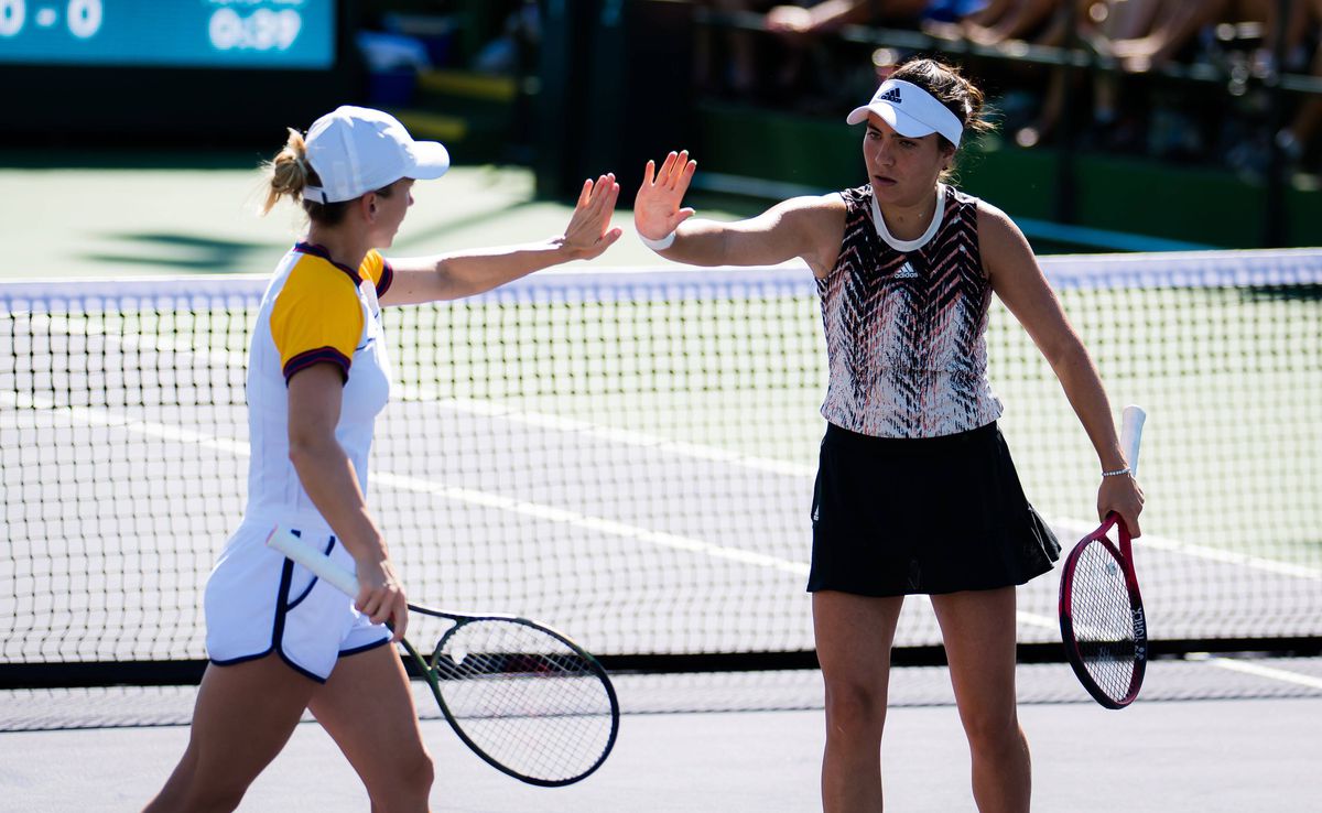 Simona Halep - Gabi Ruse - dublu Indian Wells