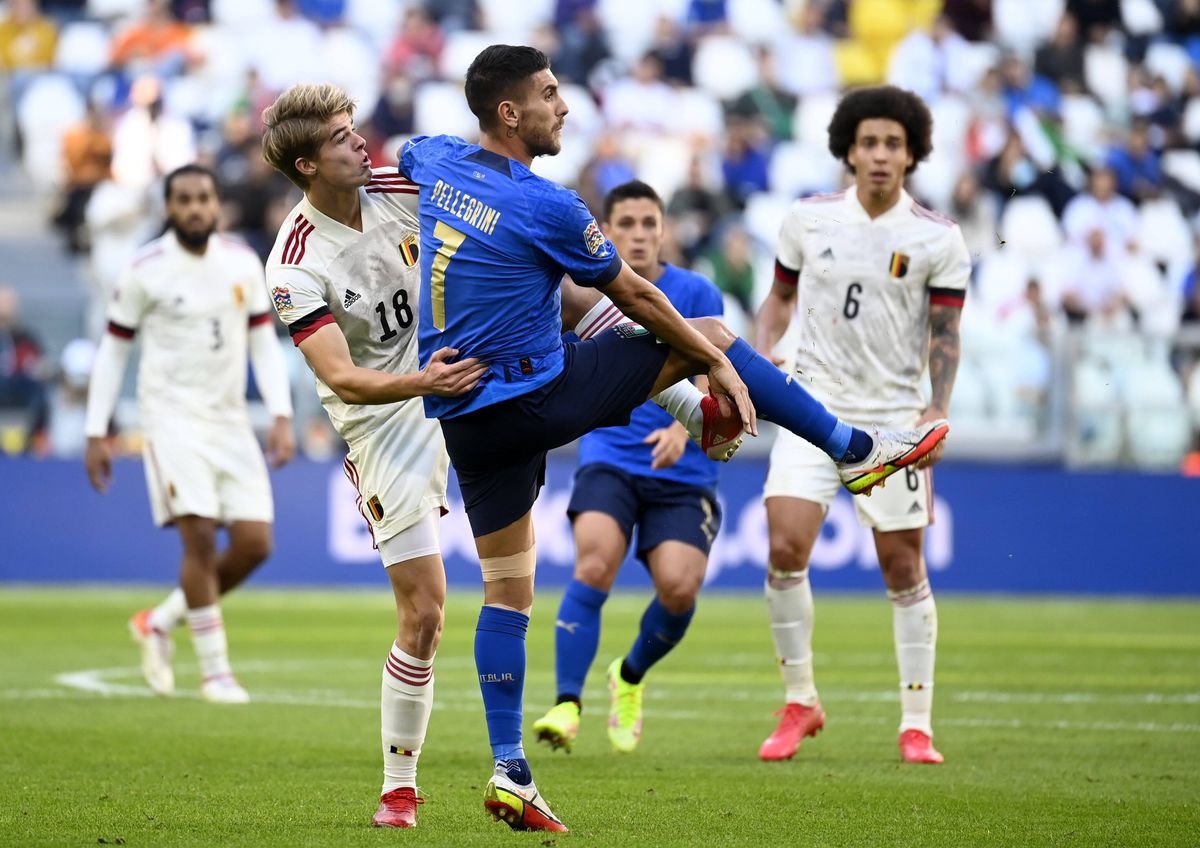 Italia câștigă finala mică din Nations League cu Belgia » Squadra Azzurra a tremurat pe final