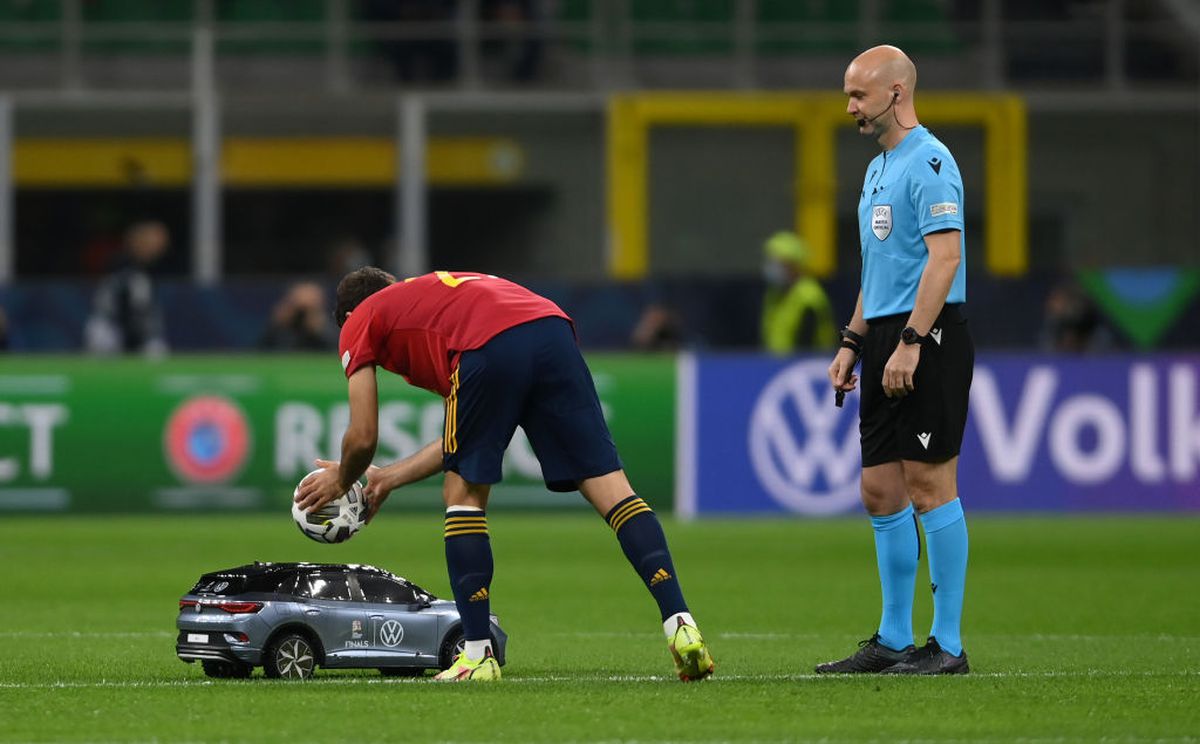 Franța - Spania, finală cu scandal în Liga Națiunilor: „Ofsaid evident la Mbappe” vs. „Nici vorbă, gol valabil!”. Crăciunescu a intrat în direct și a lămurit lucrurile