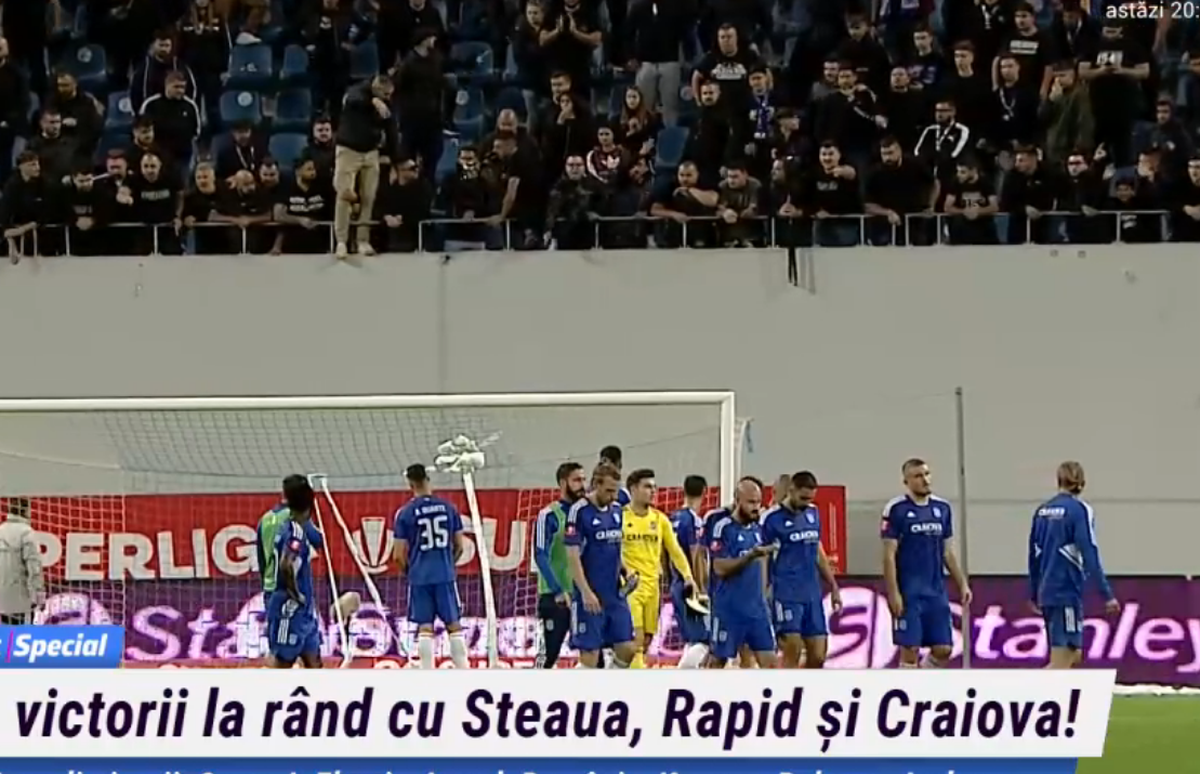 FOTO FCU Craiova - Chindia, Marius Croitoru după meci 10.10.2022