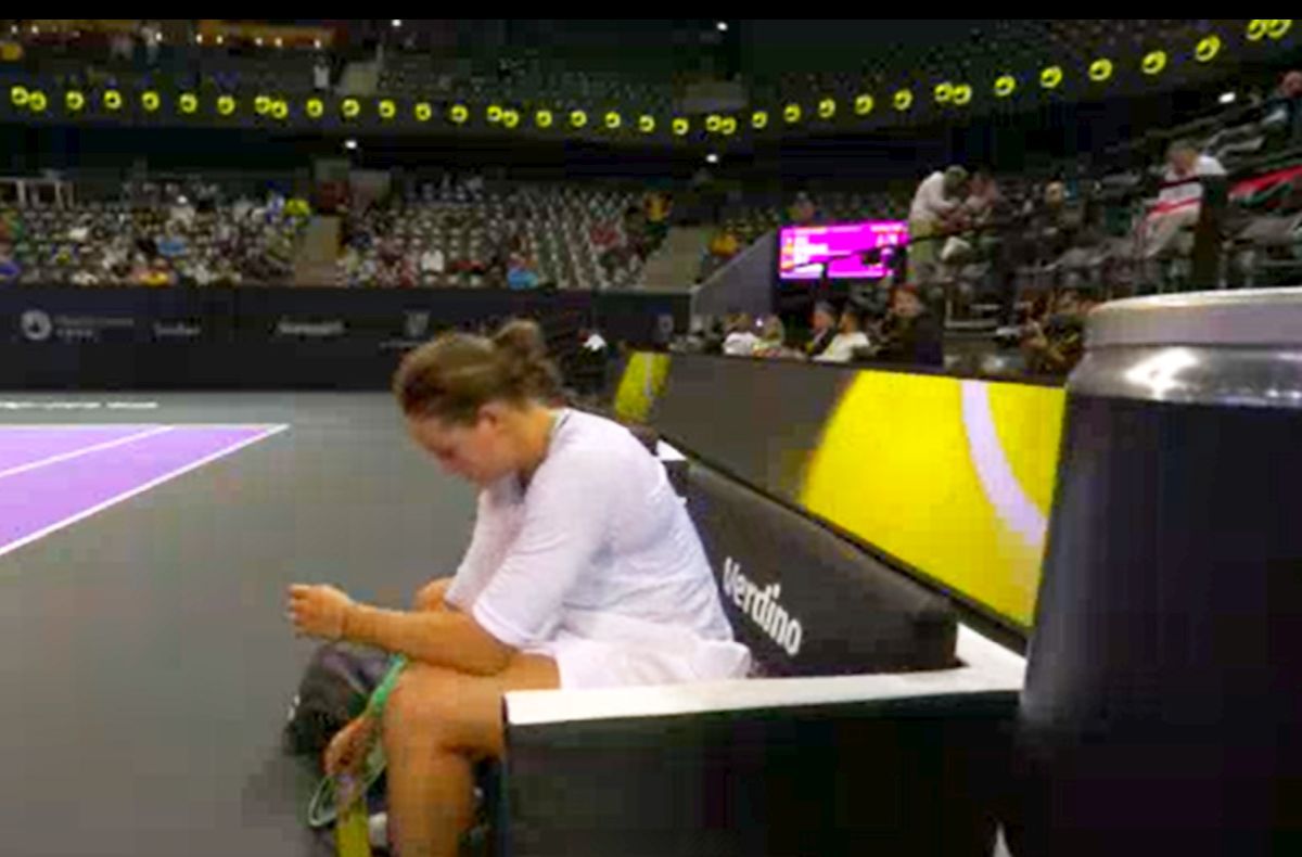 Imagini dezolante în Polivalenta din Cluj-Napoca » Tenis cu tribunele goale la Transylvania Open