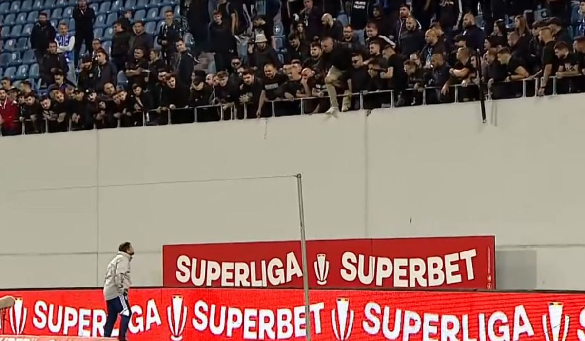 FOTO FCU Craiova - Chindia, Marius Croitoru după meci 10.10.2022