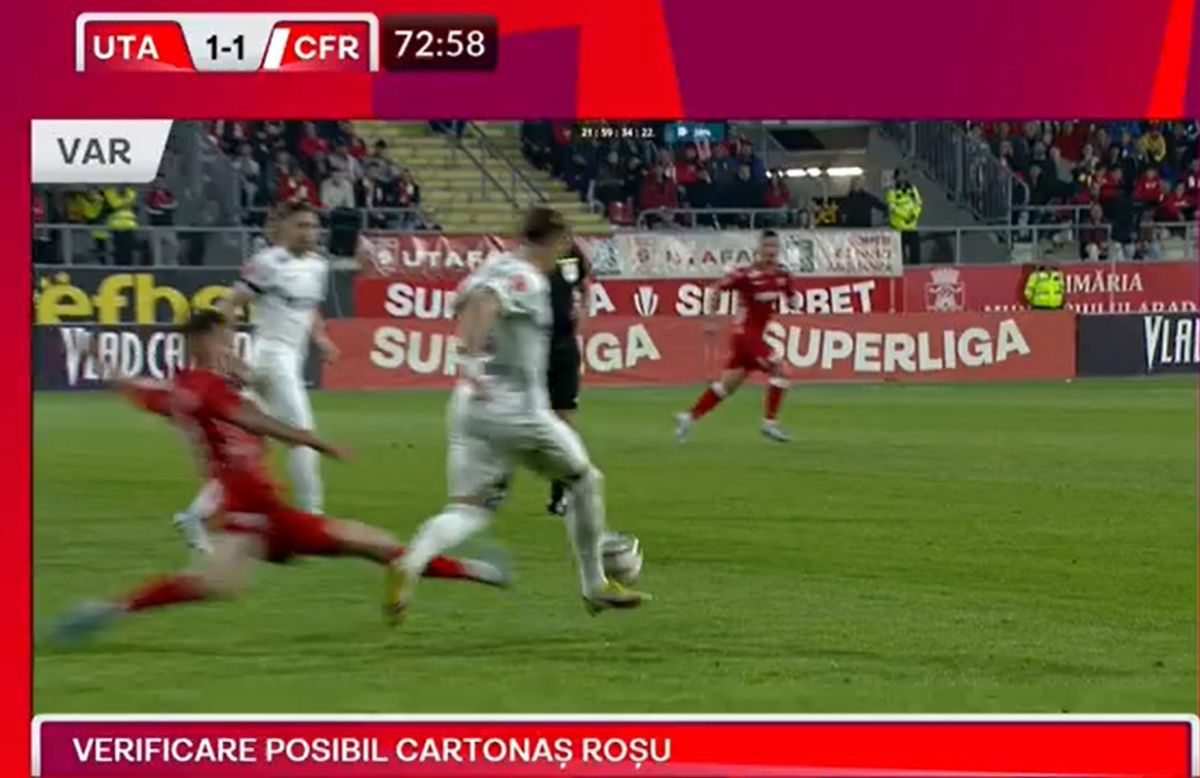 E cât un butuc! » Cum arată glezna lui Ciprian Deac, a doua zi după atacul brutal din UTA - CFR Cluj