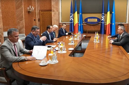 Întrevederea dintre  primul-ministru Nicolae  Ciucă și reprezentanții Comitetului Olimpic și Sportiv Român.
FOTO: Captură Youtube Guvernul României