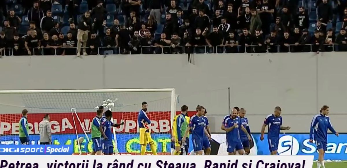 FOTO FCU Craiova - Chindia, Marius Croitoru după meci 10.10.2022