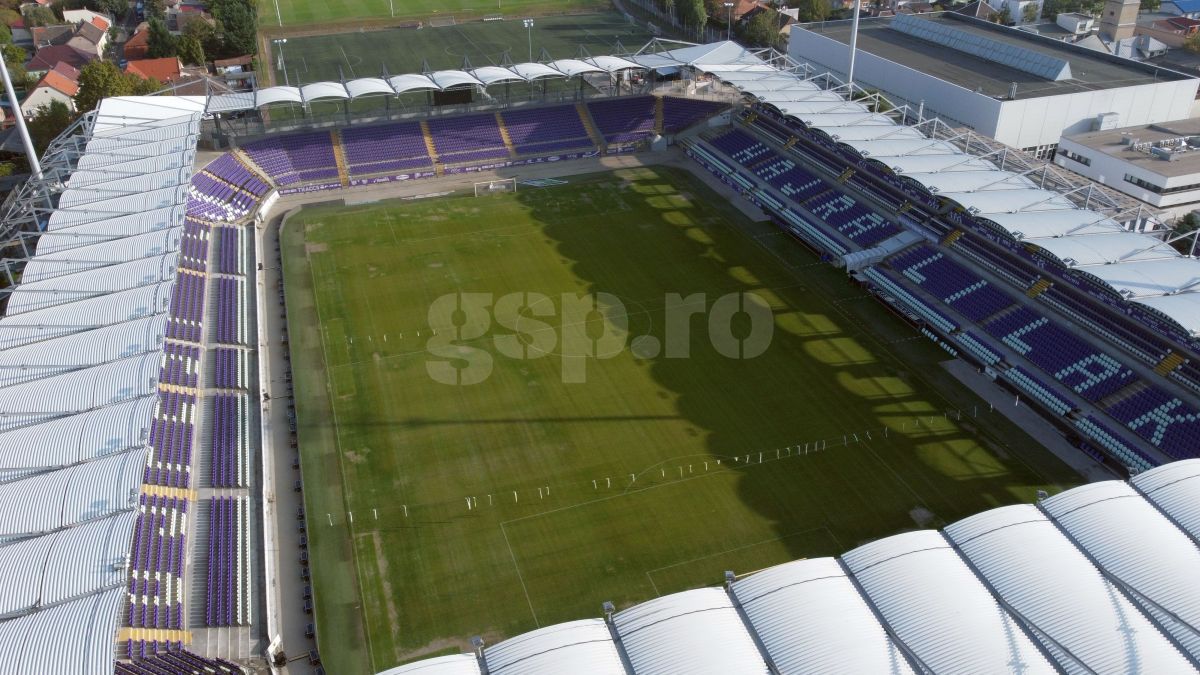 Gazon execrabil pe stadionul lui Ujpest, care va găzdui meciul Belarus - România