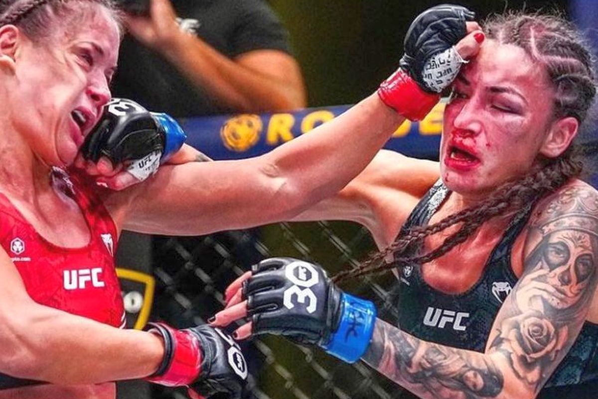 „Prințesa războinică” Diana Belbiță, înfrângere dură în UFC » A părăsit cușca plină de sânge