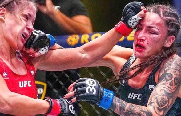 „Prințesa războinică” Diana Belbiță, înfrângere dură în UFC » A părăsit cușca plină de sânge