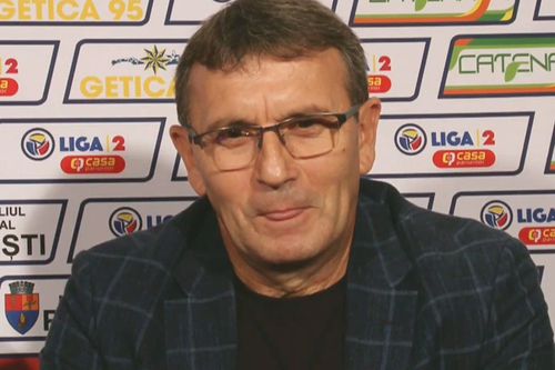 Eugen Neagoe e noul antrenor al piteștenilor / Captură FC Argeș TV