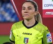 Francesca Di Monte, ținta gestului de impolitețe comis de arbitrul Juan Luca Sacchi / Sursă foto: Imago Images