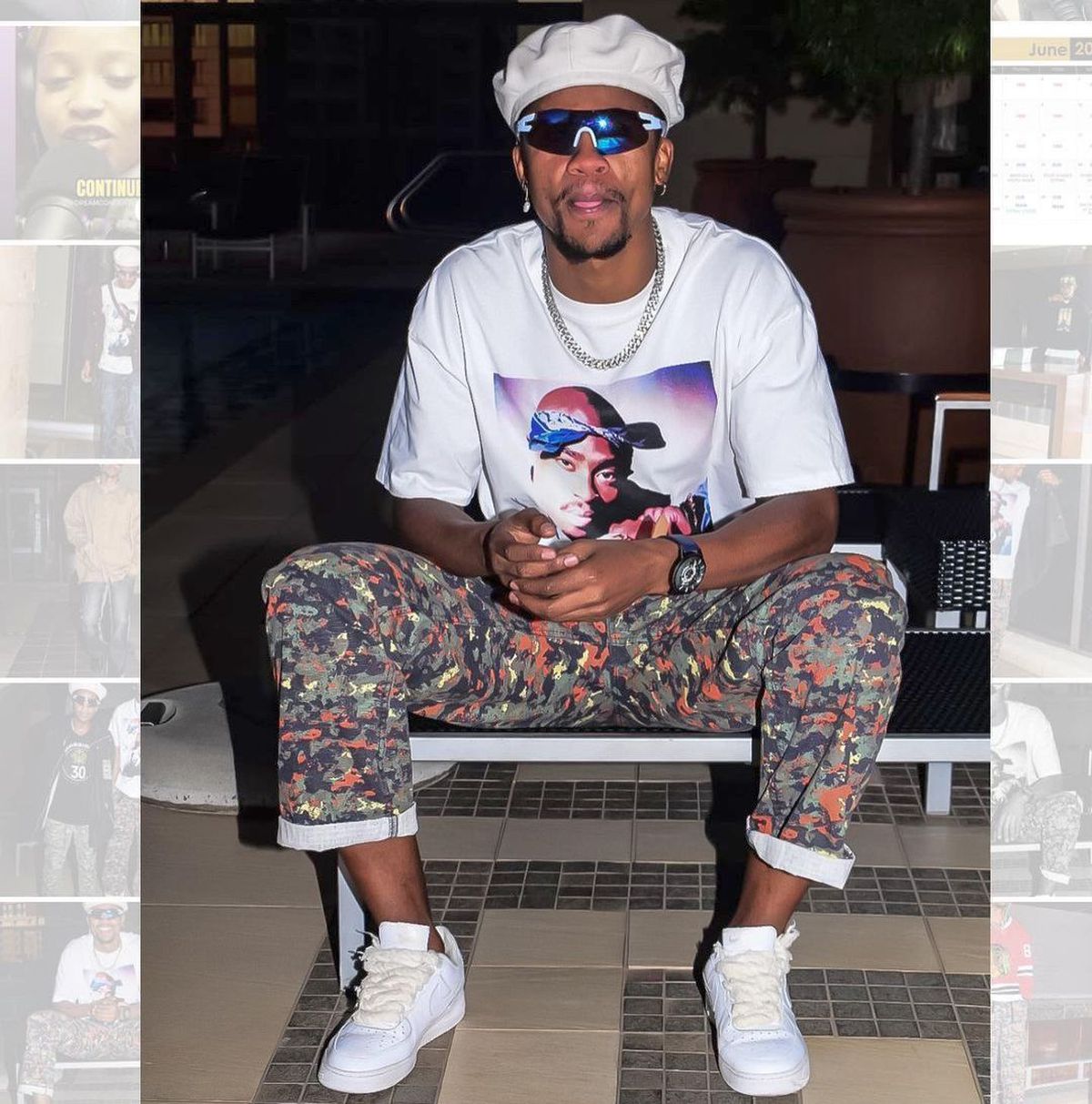 Siyabonga Ngezana pe străzile din București