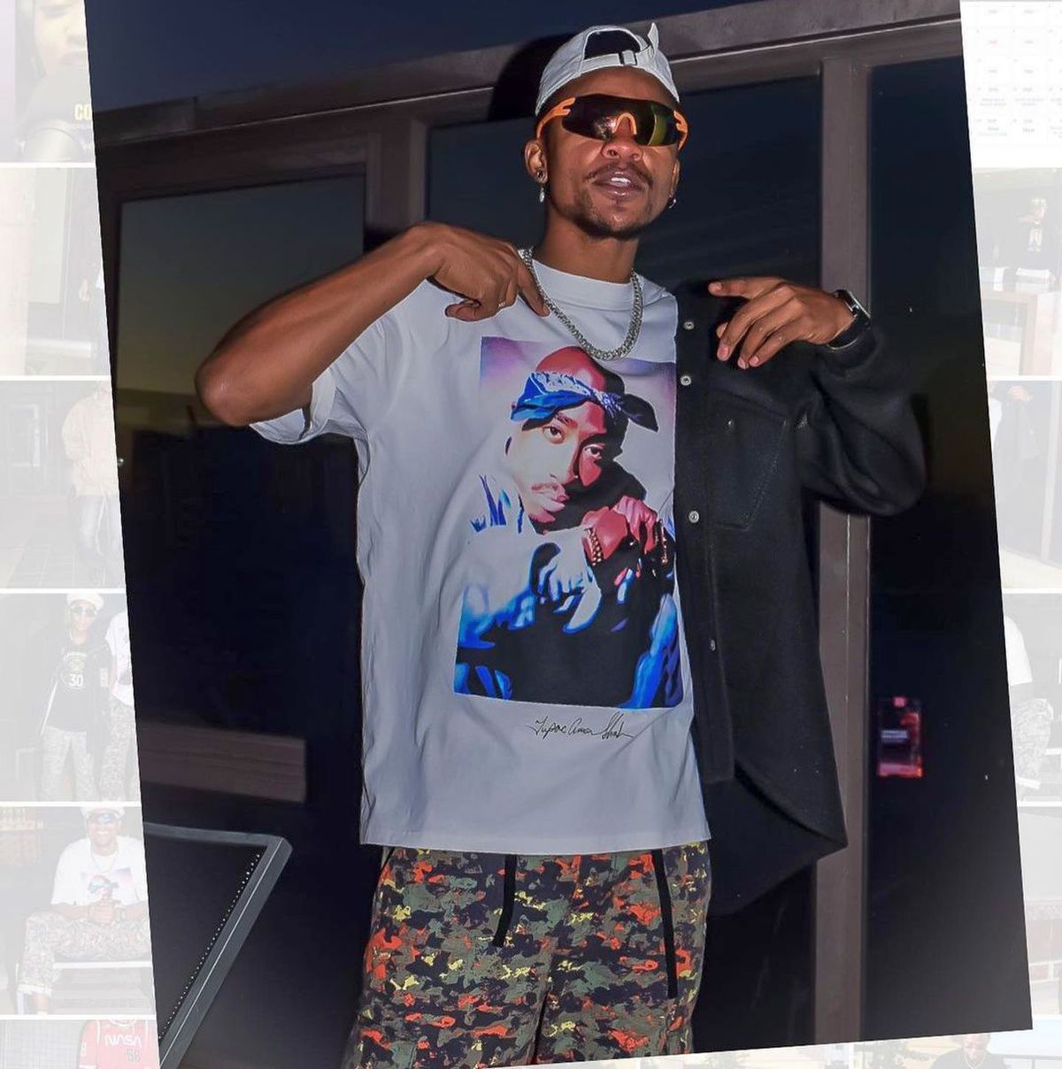 „Neo” de la FCSB a făcut senzație în Piața Universității » Cruci brodate pe haine, în stilul lui Gigi