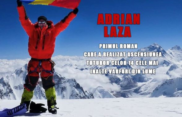 La 61 de ani, Adrian Laza a devenit primul român care a cucerit toate cele 14 vârfuri de peste 8.000 de metri