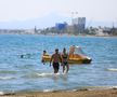 Plaja din fața hotelului Lordos din Larnaca, „casa” tricolorilor în Cipru FOTO: Ionuț Iordache (GSP)