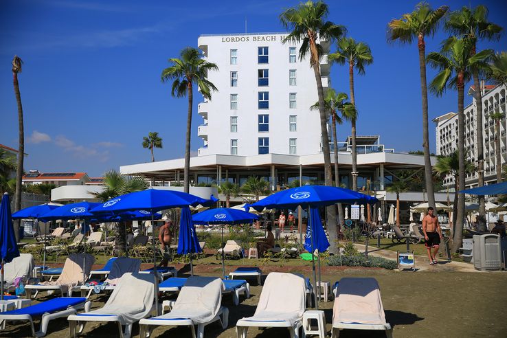 Hotelul Lordos din Larnaca, „casa” tricolorilor în Cipru FOTO: Ionuț Iordache (GSP)