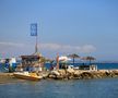 Plaja din fața hotelului Lordos din Larnaca, „casa” tricolorilor în Cipru FOTO: Ionuț Iordache (GSP)