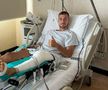 Mihai Lixandru, primul mesaj după accidentare. Foto: Instagram