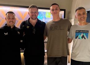 Întâlnire între campioni: David Popovici l-a primit la București pe britanicul Adam Peaty » Care este motivul vizitei triplului medaliat cu aur olimpic?