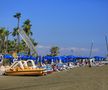 Plaja din fața hotelului Lordos din Larnaca, „casa” tricolorilor în Cipru FOTO: Ionuț Iordache (GSP)