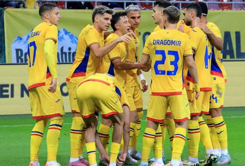 Vlad Dragomir a fost titular în România - Moldova // foto: Ionuț Iordache (GSP)