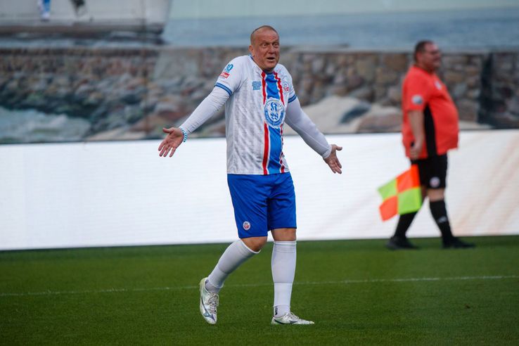 Ivan Klasnic (45 de ani), la un meci caritabil, Marteria - Paule, jucat în Germania în urmă cu o lună / Foto: Imago