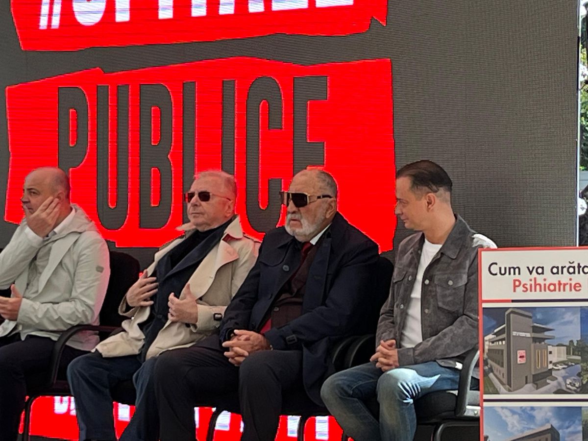 Ion Țiriac, la spitalul Obregia, foto: Dumitru Angelescu / Libertatea