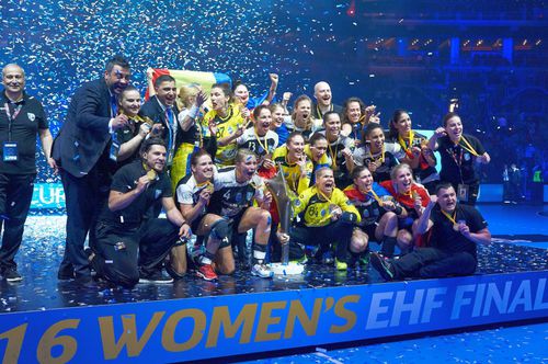 CSM București când a câștigat Liga Campionilor, 2016 // foto: Imago