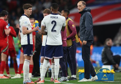 Thomas Tuchel, pe Wembley, la meciul  Angliei cu Țara Galilor / Foto: Imago