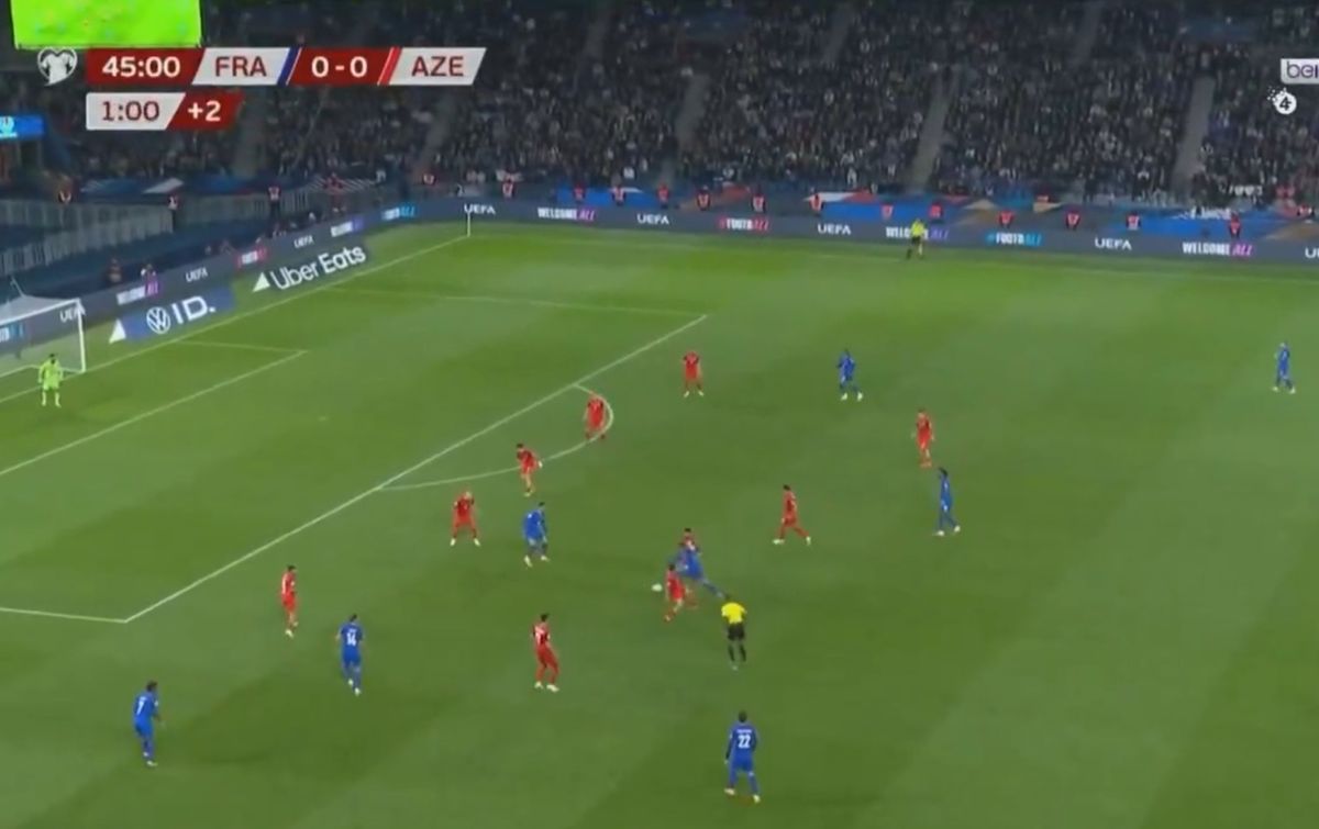 Kylian Mbappe gol vs Azerbaijan
