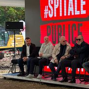 Ion Țiriac, la spitalul Obregia, foto: Dumitru Angelescu / Libertatea