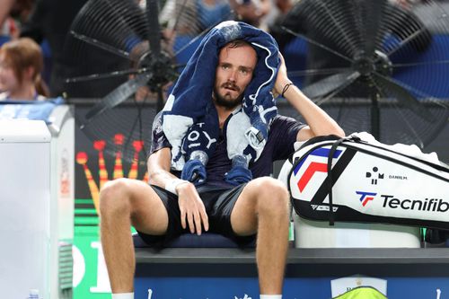 Daniil Medvedev în turneul Master 1000 de la Shanghai Foto: Imago Images