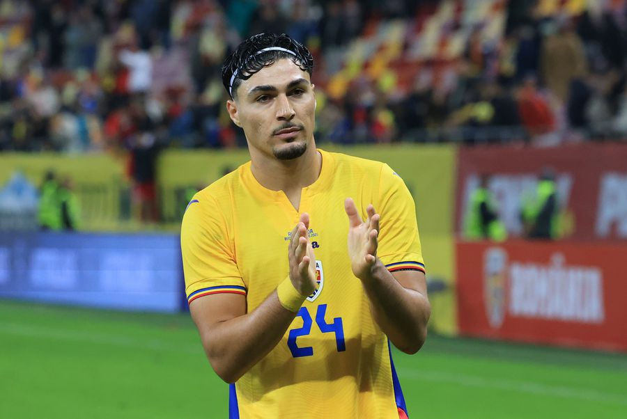 Lisav Eissat, debut la echipa națională, în România - Moldova. Foto: Ionuț Iordache, GSP Lucescu dezvăluie un titular-surpriză pentru finala cu Bosnia: „Bineînțeles, poate juca”