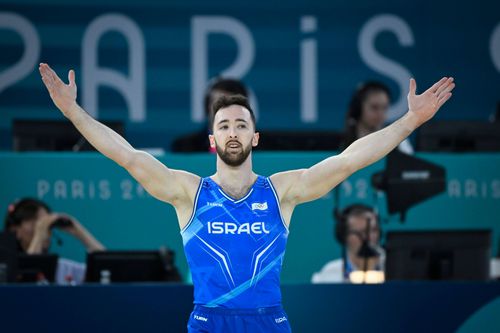 Artem Dolgopyat la Jocurile Olimpice de la Paris, unde a obținut argintul FOTO Imago Images