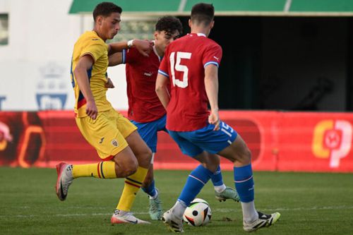 România U20 - Cehia U20 / Foto: FRF