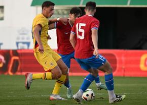 România U20 - Cehia U20, oaspeții domină categoric » Deschidere de scor în minutul 24