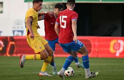 Debutul lui Adrian Iencsi pe banca României U20, stricat în minutul 88