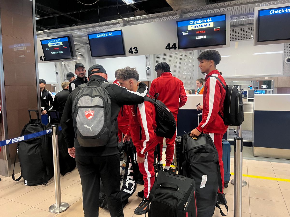 Dinamo, spre Macedonia de Nord, pentru amicalul cu FK Pelister Bitola. Foto: Carmen Dumitru (GSP)