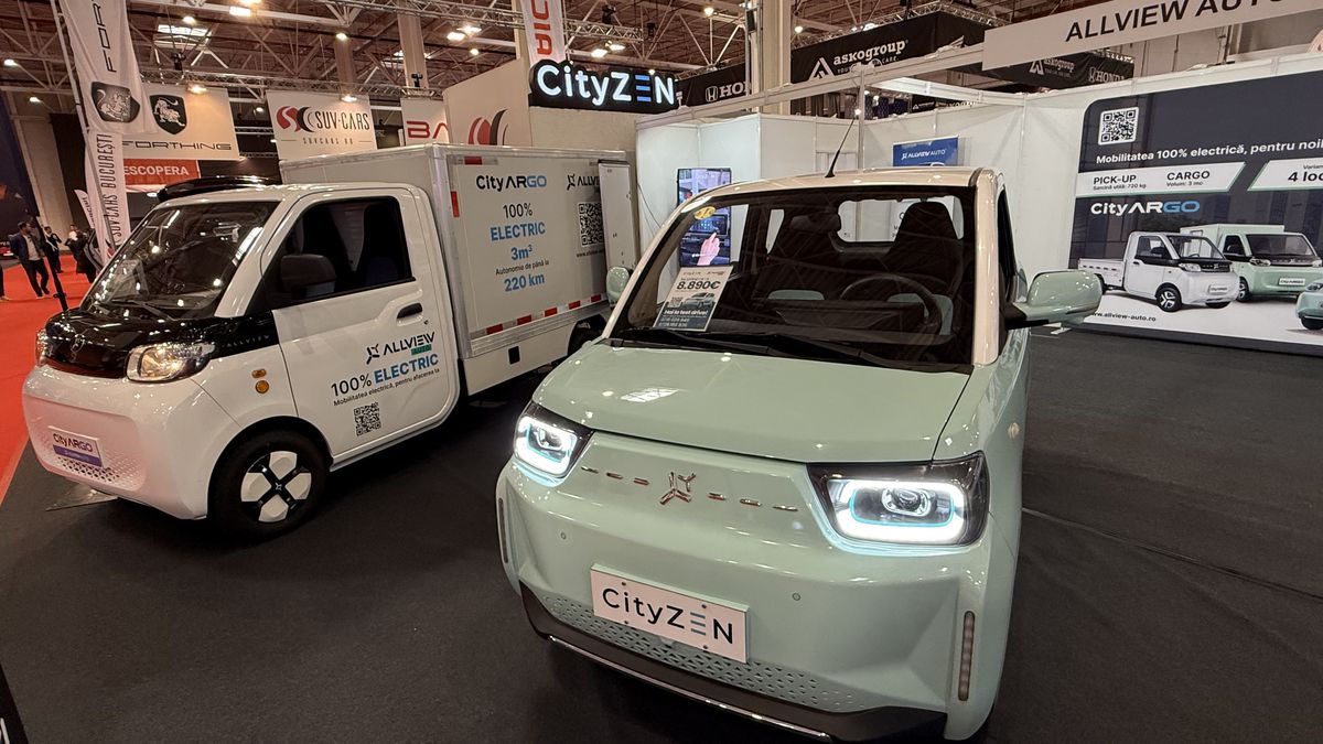 Atracție la Salonul Auto București 2025: CityZEN, micromașina cu suflet românesc care poate fi condusă de la 16 ani
