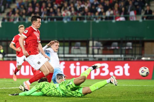 Michael Gregoritsch înscrie la 10-0 cu San Marino / Foto: Imago