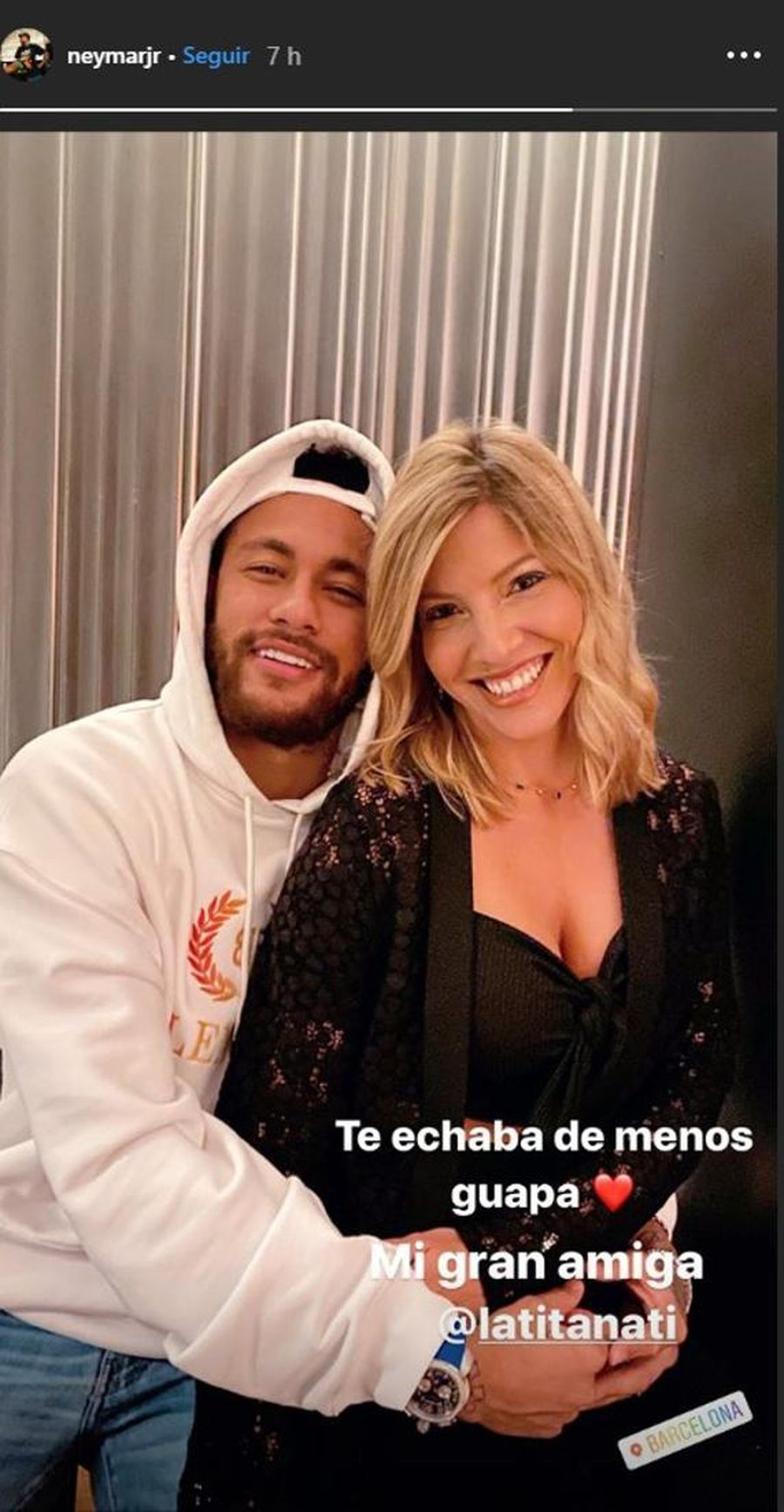 FOTO Neymar și-a petrecut noapte în Barcelona alături de Camelia Beciu! În imagini apare și un star al formației catalane