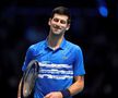 TURNEUL CAMPIONILOR // GALERIE FOTO Novak Djokovic, nemilos! Debut în forță contra italianului Matteo Berrettini