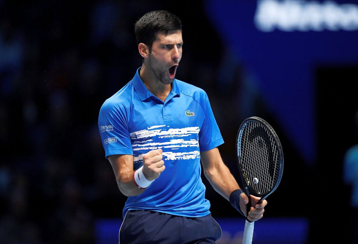 TURNEUL CAMPIONILOR // GALERIE FOTO Novak Djokovic, nemilos! Debut în forță contra italianului Matteo Berrettini