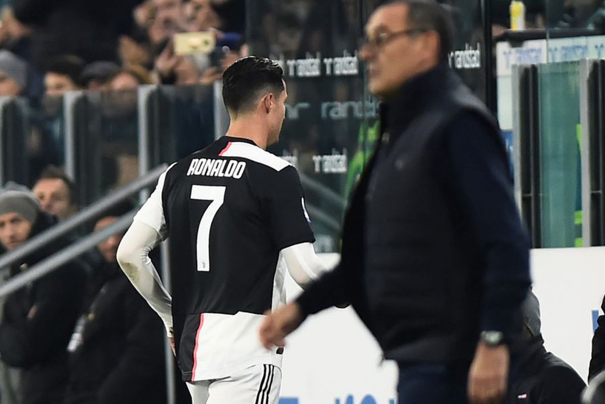 JUVENTUS - AC MILAN 1-0// VIDEO + FOTO Sarri, decizie-șoc în victoria cu Milan: Ronaldo, schimbat în minutul 55! Portughezul a plecat FURIOS direct la vestiare