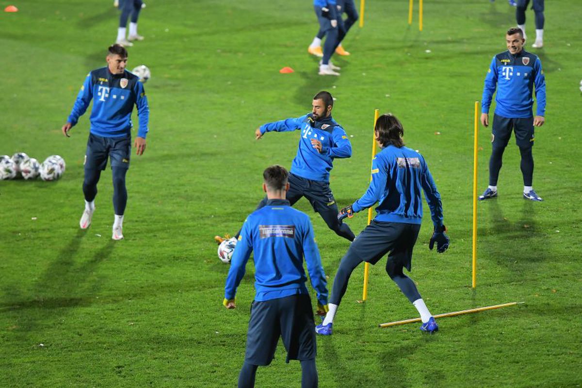 Antrenament România - Belarus