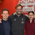 Michael Edwards, stânga, alături de Jurgen Klopp