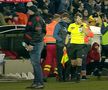 Oțelul - FCSB, întrerupt de gazele lacrimogene